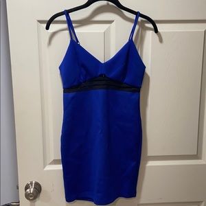 Forever 21 Royal Blue Mini Bodycon Dress